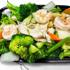 Best Steamed Chicken and Shrimp w. Mixed Vegetable-水煮杂菜鸡虾 in Beverly, MA