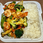 Best H12. Shrimp w.Vege w. White Rice-H12.杂菜虾 in Beverly, MA