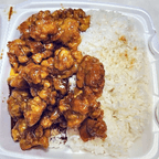 Best H16. Orange Chicken w. White Rice -H16.陈皮鸡 in Beverly, MA