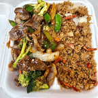 Best M10. Yu Hsiang Beef, Chicken or Shrimp(Garlic Sauce) 🌶️ -M10. 鱼香 in Beverly, MA